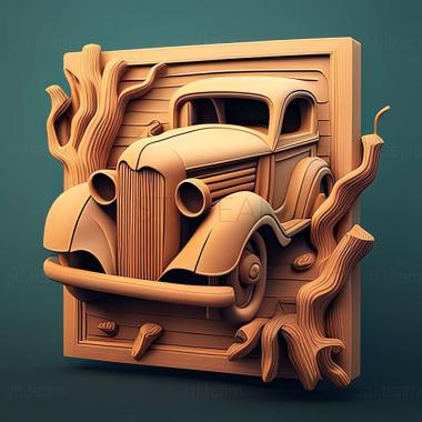 3D model Jalopy game (STL)